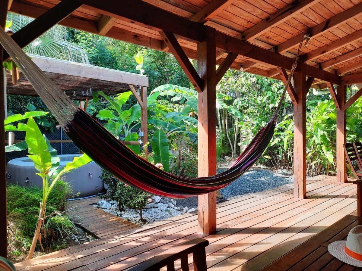 Kaz Creole Aventure Tropicale Insolite, Fibre, Jardin Et Jacuzzi Prives Сен Франсоа Екстериор снимка