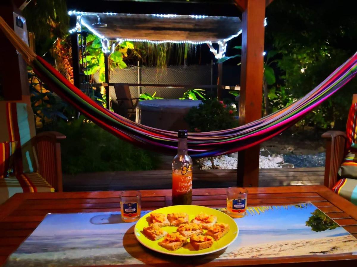 Kaz Creole Aventure Tropicale Insolite, Fibre, Jardin Et Jacuzzi Prives Сен Франсоа Екстериор снимка
