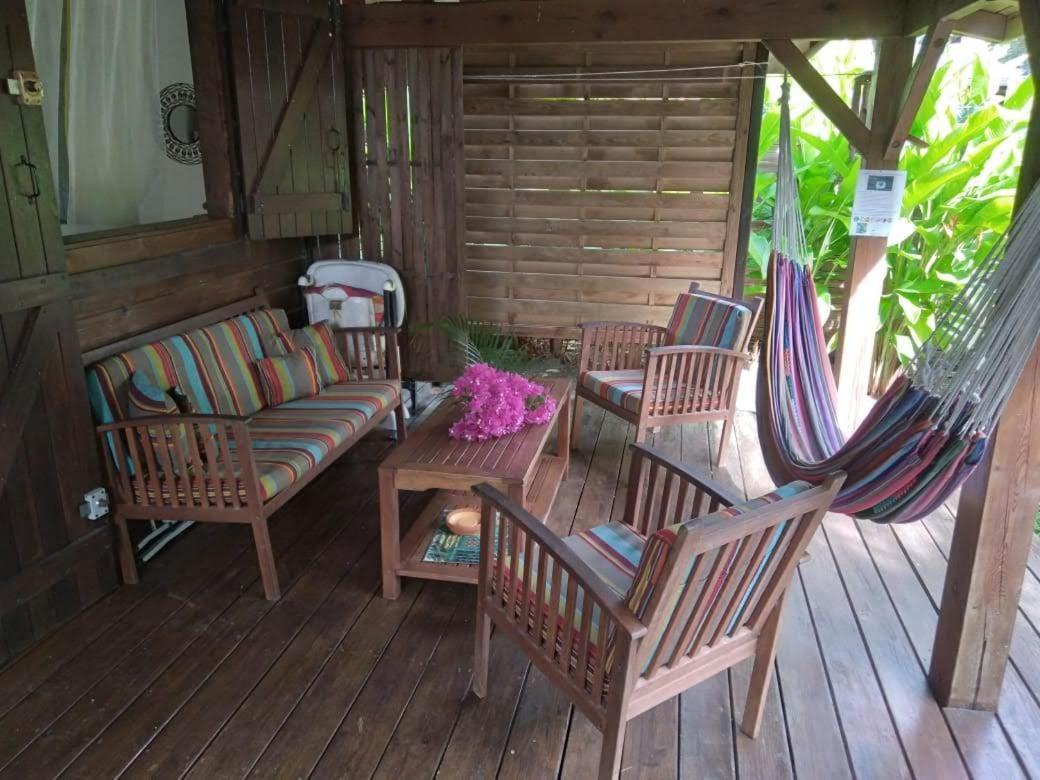 Kaz Creole Aventure Tropicale Insolite, Fibre, Jardin Et Jacuzzi Prives Сен Франсоа Екстериор снимка
