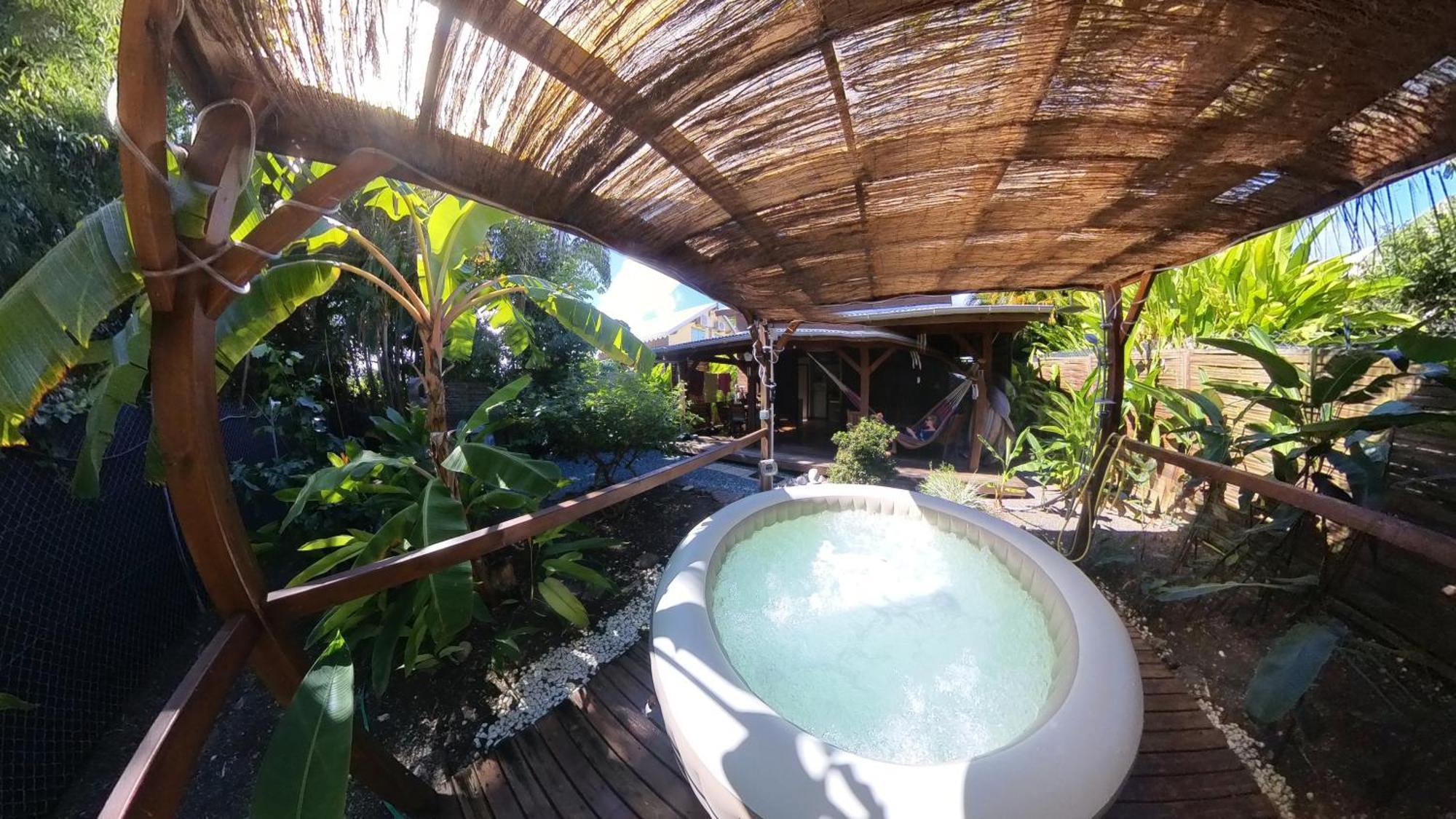 Kaz Creole Aventure Tropicale Insolite, Fibre, Jardin Et Jacuzzi Prives Сен Франсоа Екстериор снимка